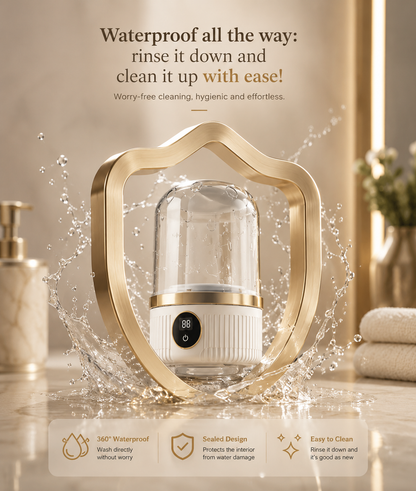 Wash & Go™ Premium Portable Washer – Compact Mini Washing Machine for Underwear, Socks & Delicate Clothing, Waterproof & Travel-Friendly